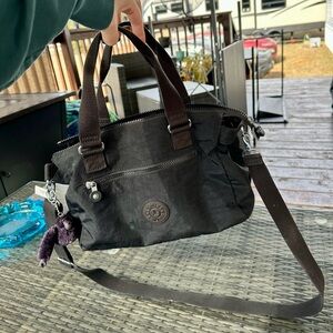 Kipling Black Crossbody Satchel